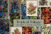 Tropical Foliage Art Prints, a Decorative Illustration by Jeanna Draw (Thumbnail 2 of 10)