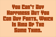 Display Intense Font, a Sans Serif Font by GG Design (Thumbnail 7 of 8)