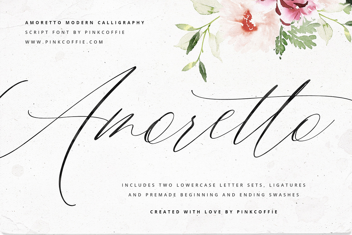 The Wedding Calligraphy Bundle, a Script Font by Pink Coffie (Photo 2 of 10)