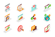 Isometric Icons Pack, a Duotone Icon by alexdndz (Thumbnail 14 of 21)