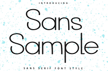 Sans Sample