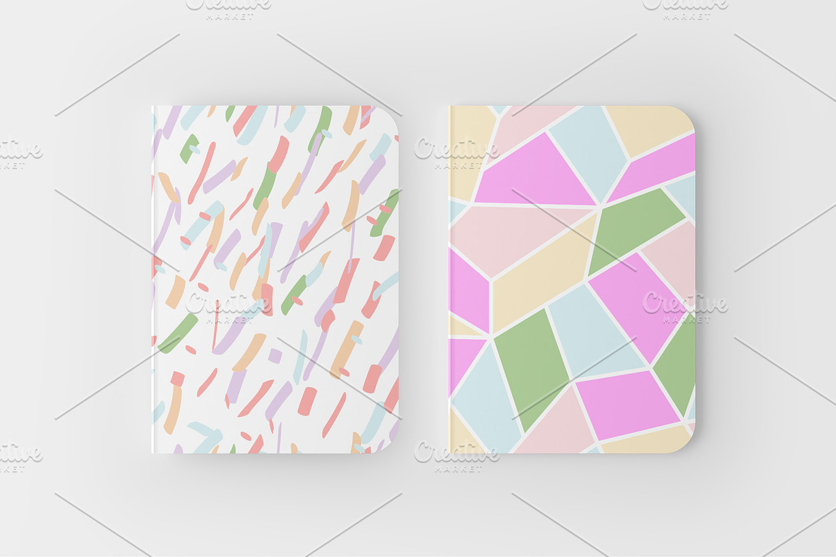 Delicate color geometric prints, a Pattern Graphic by ExpressShop (Photo 3 of 5)