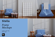 Artwork Frame Mockup Bundle STELLA, a Household Mockup by Bonumo (Thumbnail 1 of 15)