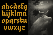 Hammergod Blackletter, a Blackletter Font by TypeClassHeroes (Thumbnail 7 of 16)