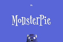 MonsterPie – Funny Serif Family