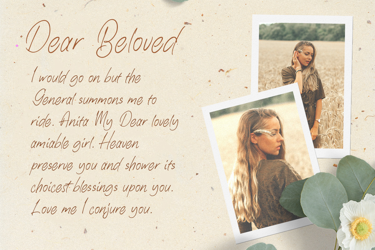 Kaeliwritten - Handwritten Typeface, a Script Font by Littlehand (Photo 6 of 9)