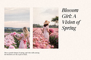 Spring Blossom Girl Photo Bundle, a Beauty & Fashion Photo by Helospace (Thumbnail 6 of 8)