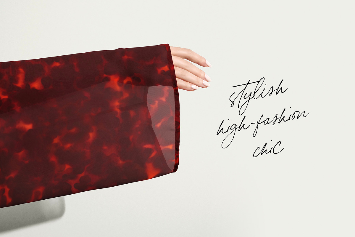 Red Tortoiseshell Seamless Pattern, a Pattern Graphic by Leysa Flores (Photo 7 of 10)
