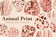 Animal Print - Rosy Palette, a Pattern Graphic by Megs Lang (Thumbnail 1 of 10)