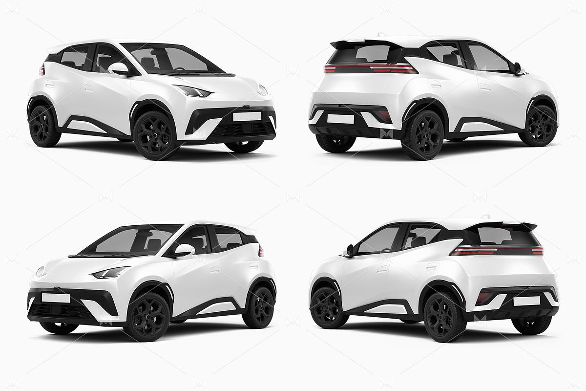 Electric Car Mockup 3, a Product Mockup by Mockupix (Photo 11 of 12)