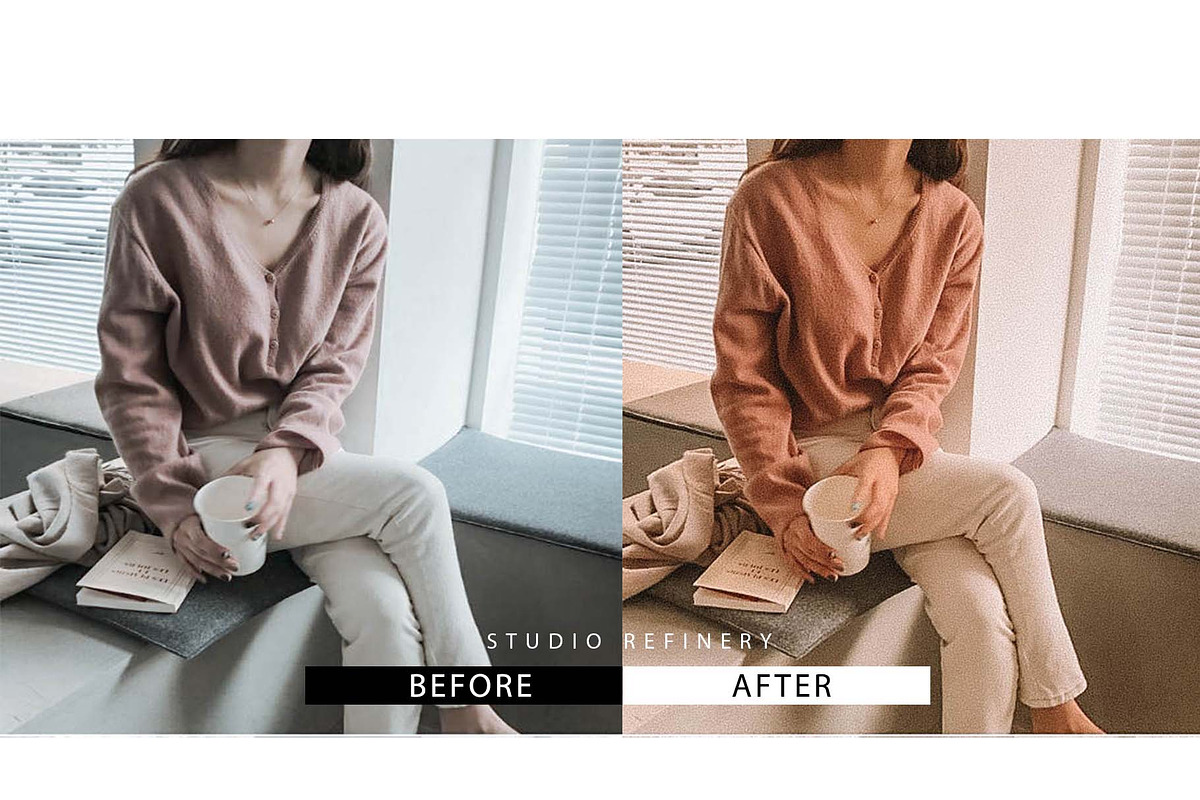 Blogger Lightroom Preset, an Action Add-On by STUDIO REFINERY (Photo 2 of 6)