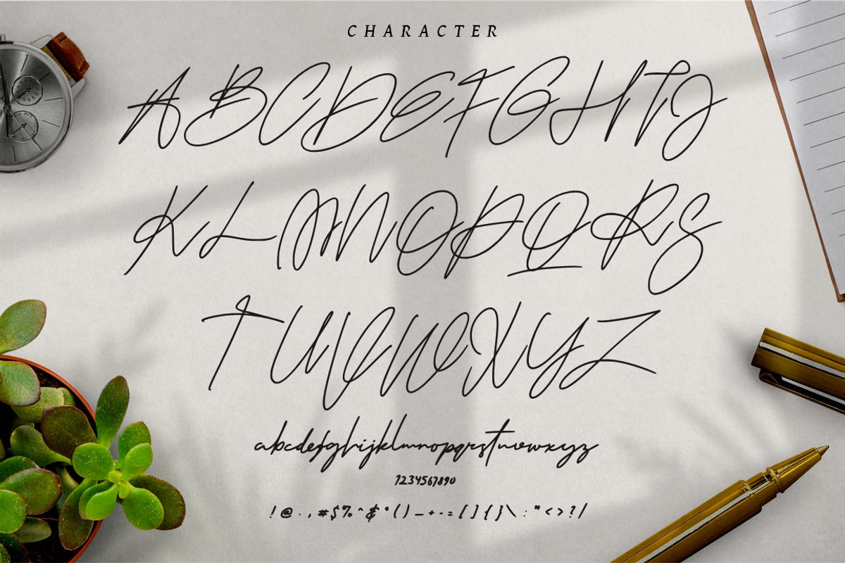 The Scientist Signature, a Script Font by PutraCetol Studio (Photo 11 of 11)