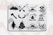 6 Vintage Nature Badges, a Branding & Logo Template by prasetyadavid (Thumbnail 6 of 6)