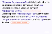 Valore Pro – Classic Modern Typeface, a Serif Font by Nollev (Thumbnail 7 of 12)