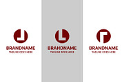 Letters OJ OL OR Monogram Logo Set, a Branding & Logo Template by Pray Art Design Studio (Thumbnail 1 of 2)