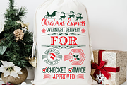 Santa Sack SVG Bundle, an Object Graphic by Regulrcrative (Thumbnail 2 of 7)