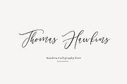 Handita - Calligraphy  Font, a Script Font by Sronstudio (Thumbnail 2 of 7)