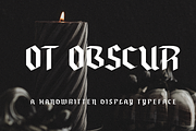 OT Obscur, a Font by OneTen The Studio (Thumbnail 9 of 9)