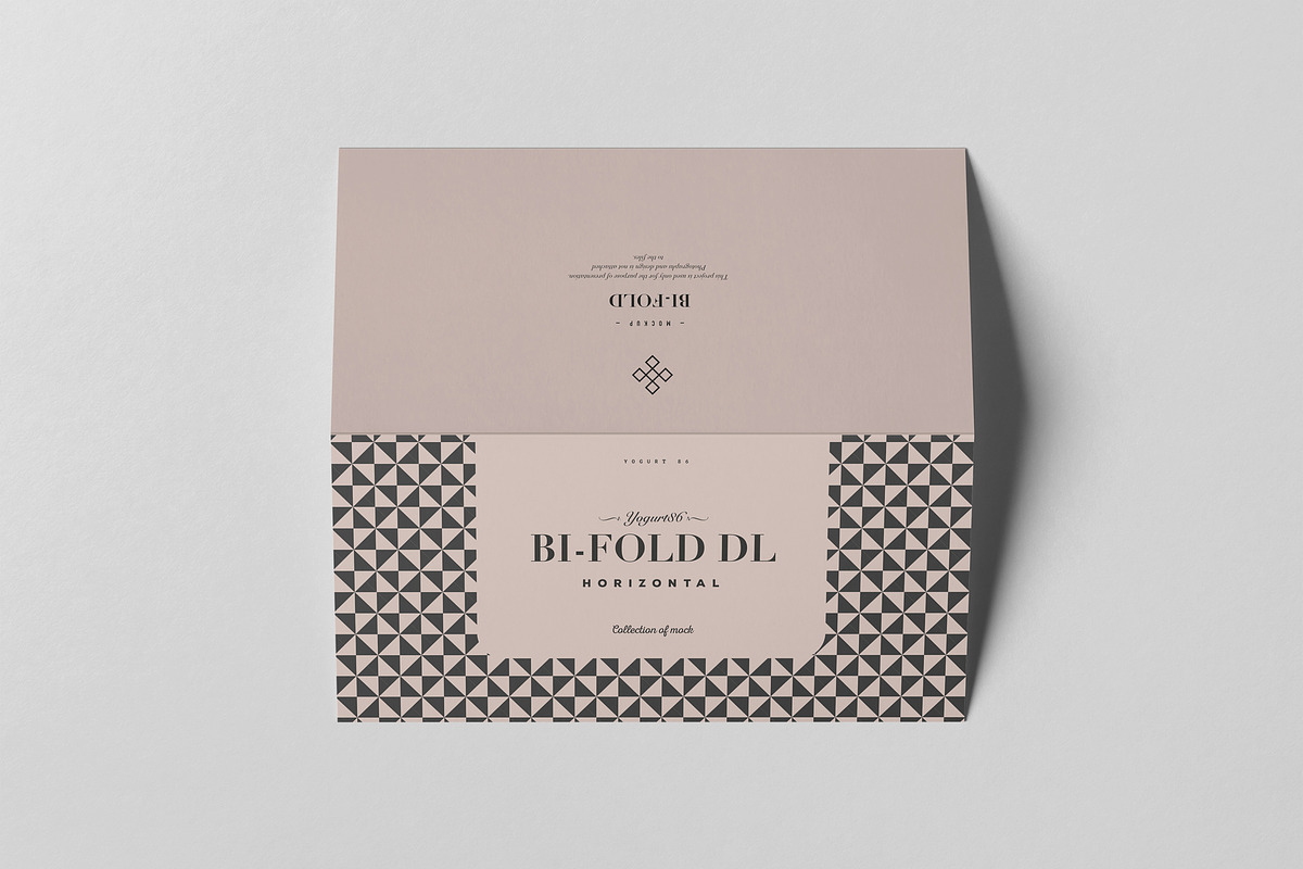 Bi-Fold DL Horizontal Brochure, an Advertising Mockup by Yogurt86 (Photo 18 of 18)