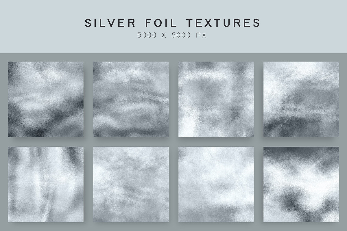 Metallic Gold & Silver Foil Textures, a Texture Graphic by Aurora Graphics (Photo 6 of 6)