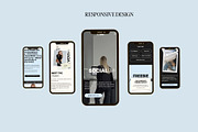 Modern Showit Template for creatives, a Landing Page Template by Row Creative (Thumbnail 5 of 10)