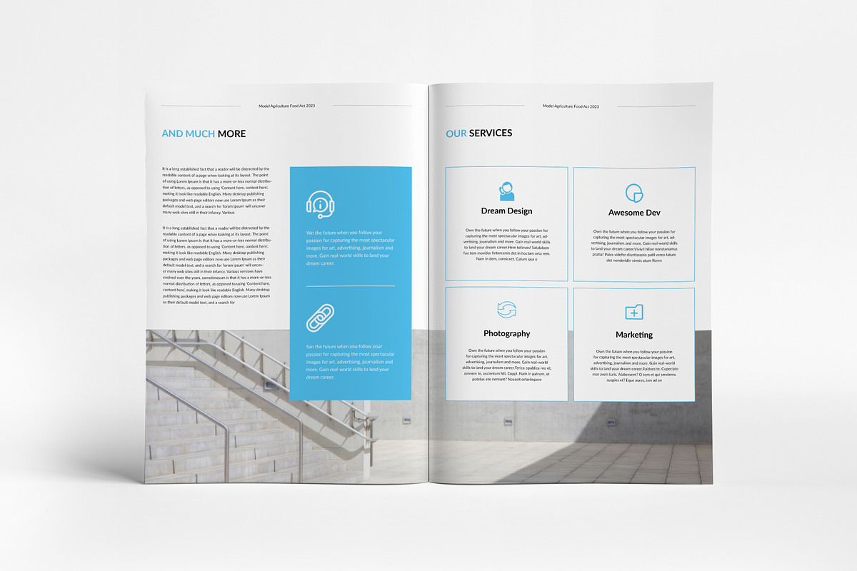 Annual Report Template | Canva, a Brochure Template by PixWork (Photo 5 of 9)