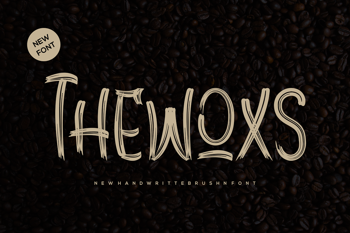 Thewoxs Font, a Handwritten Font by albert_kalingga (Photo 1 of 5)