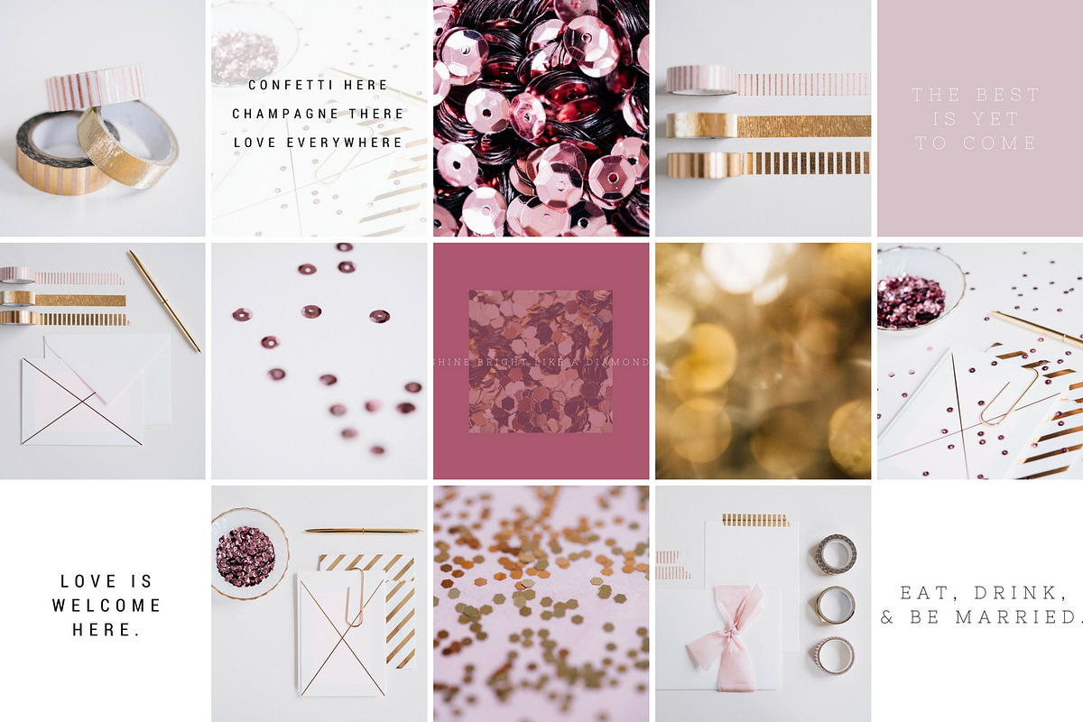 Wedding styled photo bundle | 4 featuring social media, instagram photos, and, a Business Photo by Brand Strategy Co. (Photo 3 of 6)