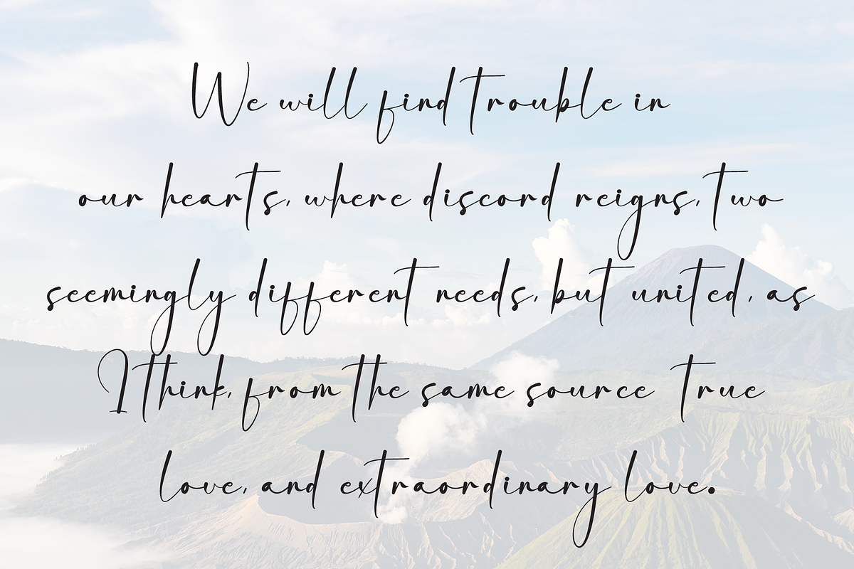 Farmhouse | Script Font, a Handwritten Font by Scratchones (Photo 6 of 8)