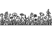 Botanical Floral Border, an Object Graphic by Creativeshirt (Thumbnail 11 of 20)