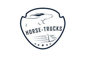 Horse and truck equine transport