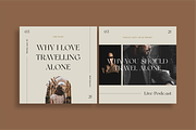 Paris - 35 Instagram Feed Posts, a Social Media Template by TheFisherCreative (Thumbnail 7 of 12)