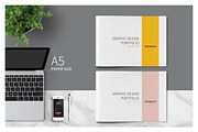 Graphic Design Portfolio Template, a Brochure Template by adekfotografia (Thumbnail 1 of 24)