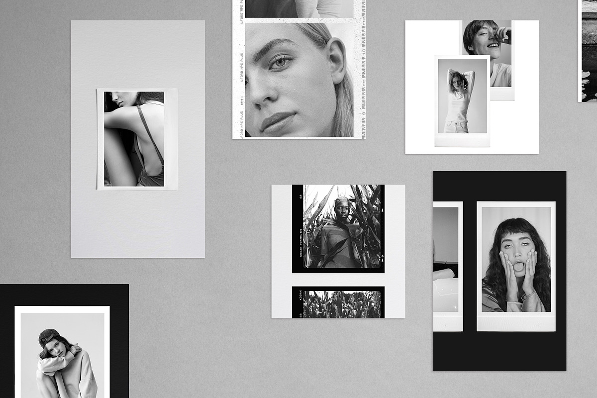 Black&White Film Frames Templates, a Social Media Template by Sparrow & Snow (Photo 10 of 11)