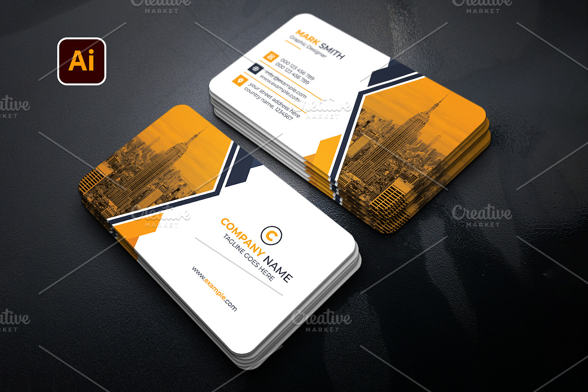 Business Card Design, a Business Card Template by Sofir Nayeem