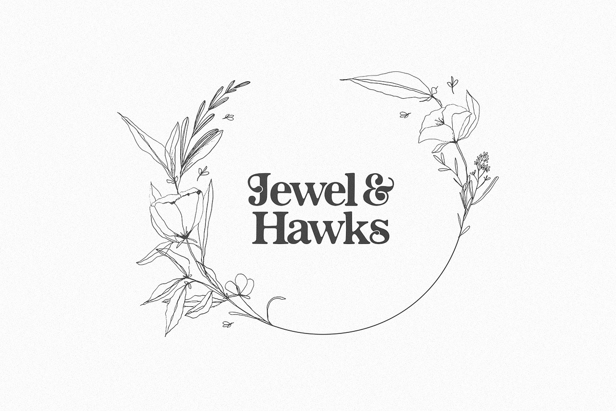 Vintage Stylist Font + Florals, a Serif Font by Creativeqube Design (Photo 2 of 18)