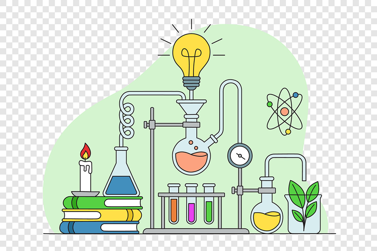 Creative Science Experiment, an Education Illustration by Partikusi Design (Photo 3 of 3)