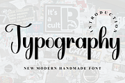 Typography, a Handwritten Font by FreshTypeINK (Thumbnail 5 of 8)