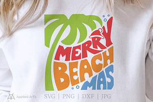 Summer Beach Life SVG,Merry Beachmas