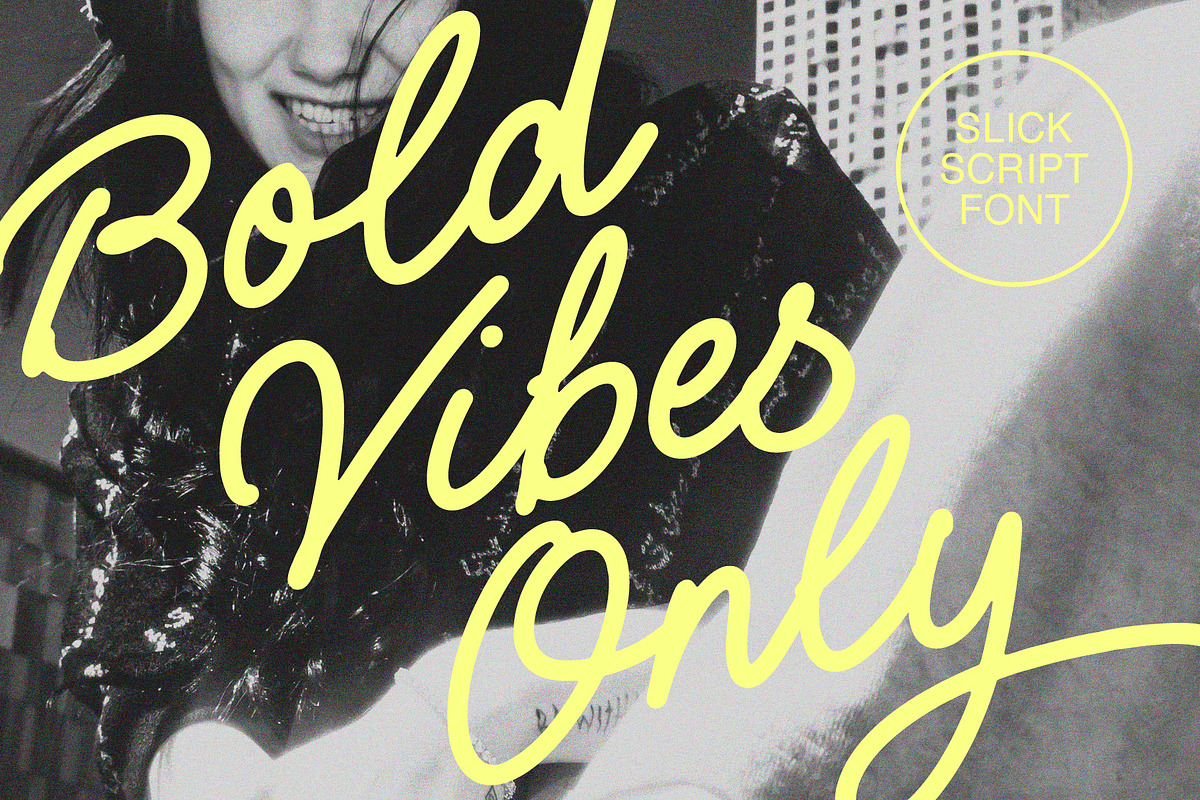 Slick Font, a Script Font by Sam Parrett