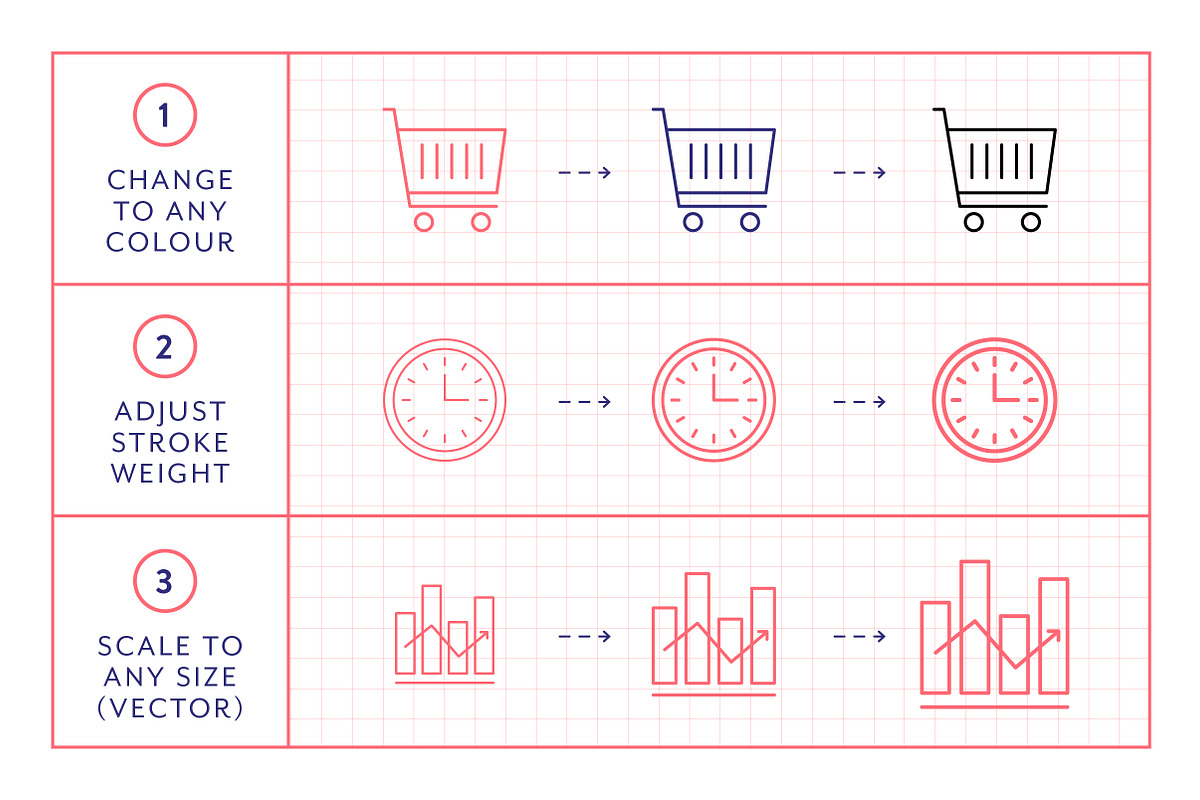 Useful Line Icons, an Outline Icon by Made by Made (Photo 3 of 7)