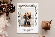 Christmas Card Template CD203, a Card Template by Salsal Design (Thumbnail 1 of 4)