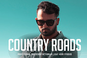 24 Country Roads Photoshop Actions, an Action Add-On by Light Hero Studios (Thumbnail 1 of 24)