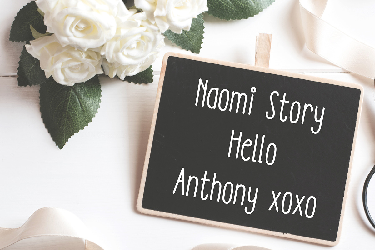 Naomi Story - Casual Sans Serif Font, a Sans Serif Font by sereneowl (Photo 2 of 4)