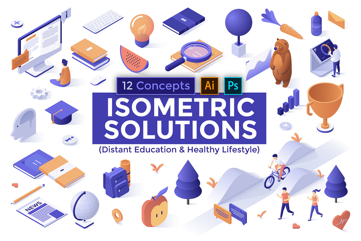 Isometric Solutions Mini. Part 1, a Templates & Theme by Andrew Kras Design (Photo 14 of 14)