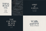 Luxury Serif Collection - 8 Fonts, a Serif Font by Only Fonts (Thumbnail 10 of 12)