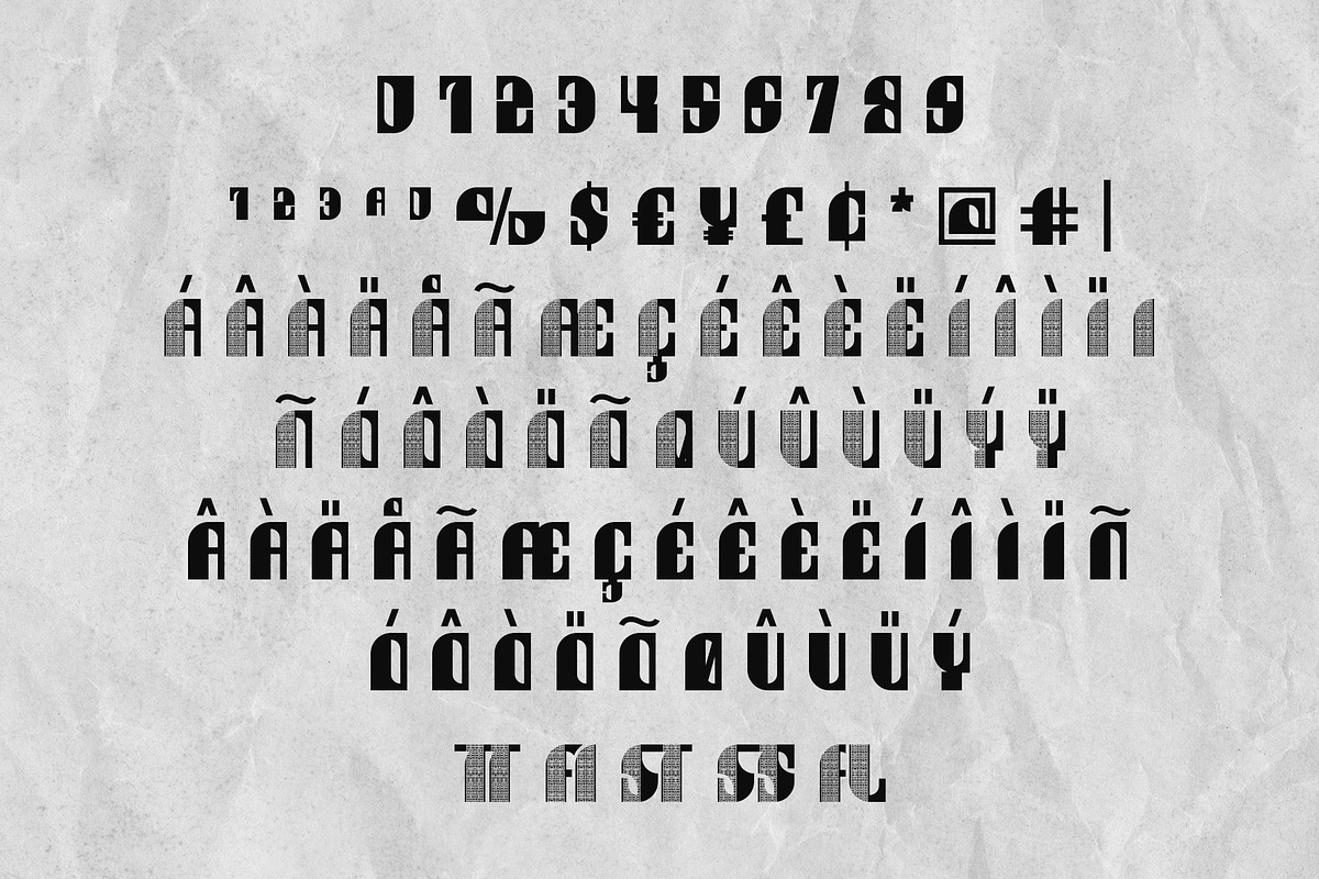 Kufiye Font Duo | Script-Decorative, a Symbol Font by Jadatype.id (Photo 8 of 10)