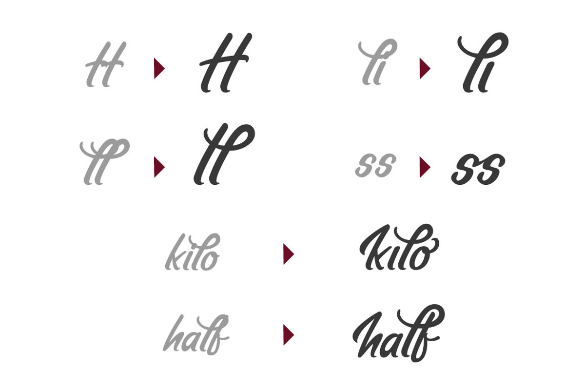 hello love - script font (+bonus) preview 3