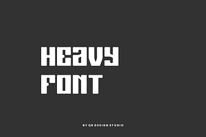 Sagone - Heavy & Thick Font