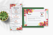 Wedding Invitation Template Set, an Invitation Template by Artphic (Thumbnail 3 of 6)